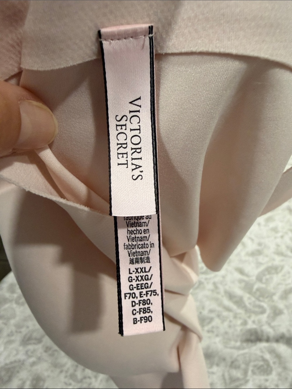 Victoria's Secret Soft Blush Wireless Seamless Bra XL - Picture 3 of 5